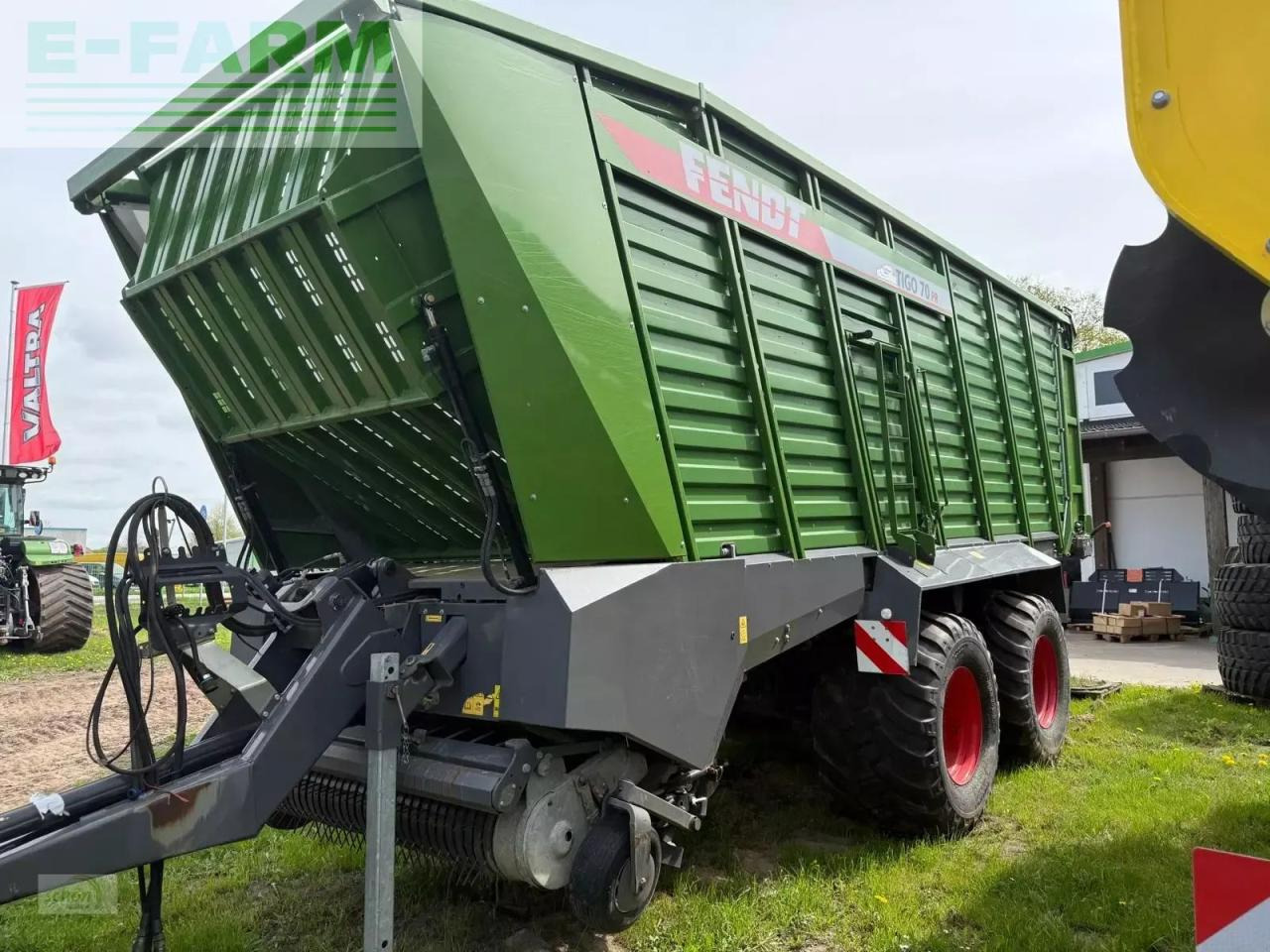 Fendt tigo 70 pr nur 774 fuhren bzw 76 stunden und mit 750/45 r26,5 bereifung - Remolque autocargador: foto 1 Fendt tigo 70 pr nur 774 fuhren bzw 76 stunden und mit 750/45 r26,5 bereifung - Remolque autocargador: foto 1