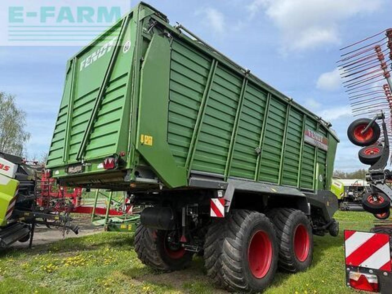 Fendt tigo 75 vr mit 800-er bereifung, laderaumabdecku - Remolque volquete agrícola: foto 3 Fendt tigo 75 vr mit 800-er bereifung, laderaumabdecku - Remolque volquete agrícola: foto 3
