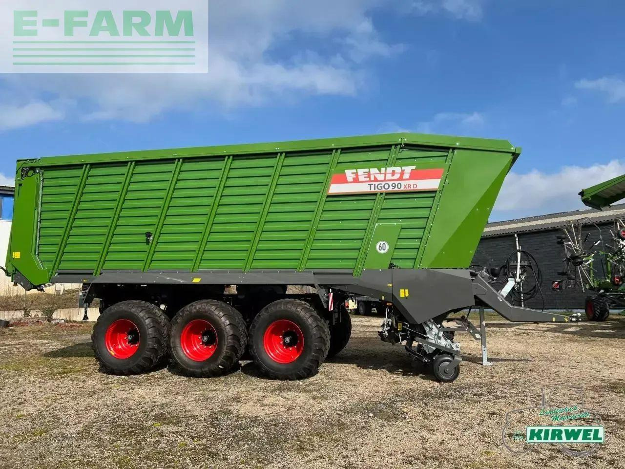 Fendt tigo 90 xr - Remolque autocargador: foto 3 Fendt tigo 90 xr - Remolque autocargador: foto 3