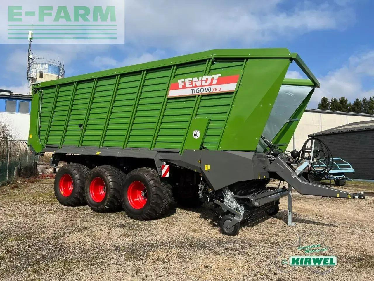 Fendt tigo 90 xr - Remolque autocargador: foto 1 Fendt tigo 90 xr - Remolque autocargador: foto 1