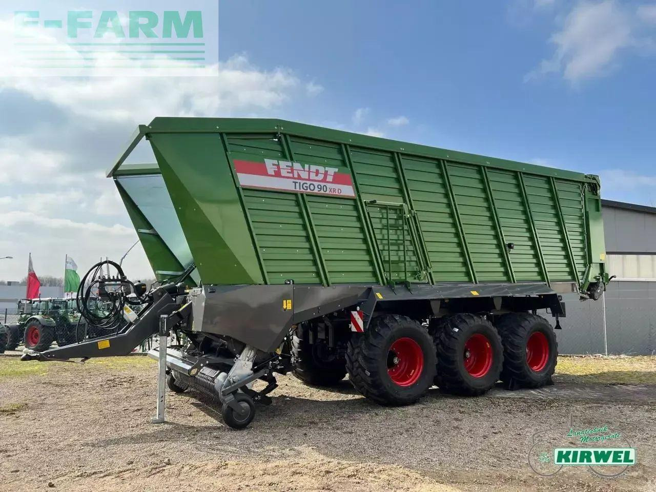 Fendt tigo 90 xr - Remolque autocargador: foto 2 Fendt tigo 90 xr - Remolque autocargador: foto 2
