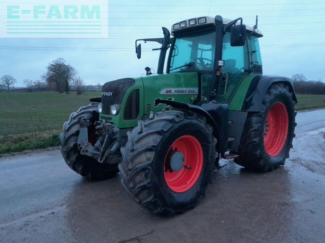 Fendt vario 818 tms - Tractor: foto 1 Fendt vario 818 tms - Tractor: foto 1