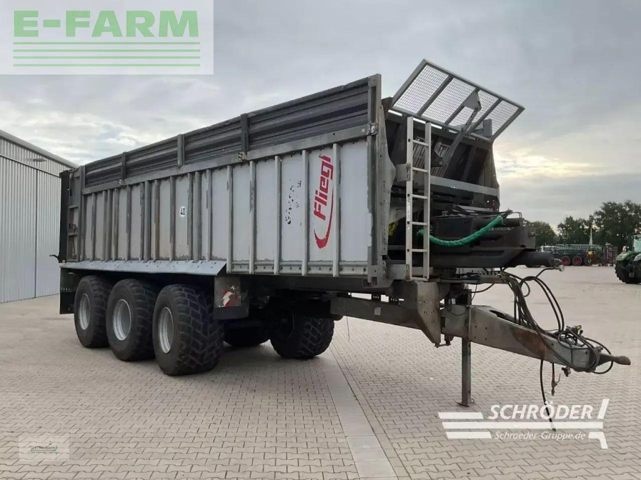 Fliegl asw 288 - Remolque volquete agrícola: foto 2 Fliegl asw 288 - Remolque volquete agrícola: foto 2