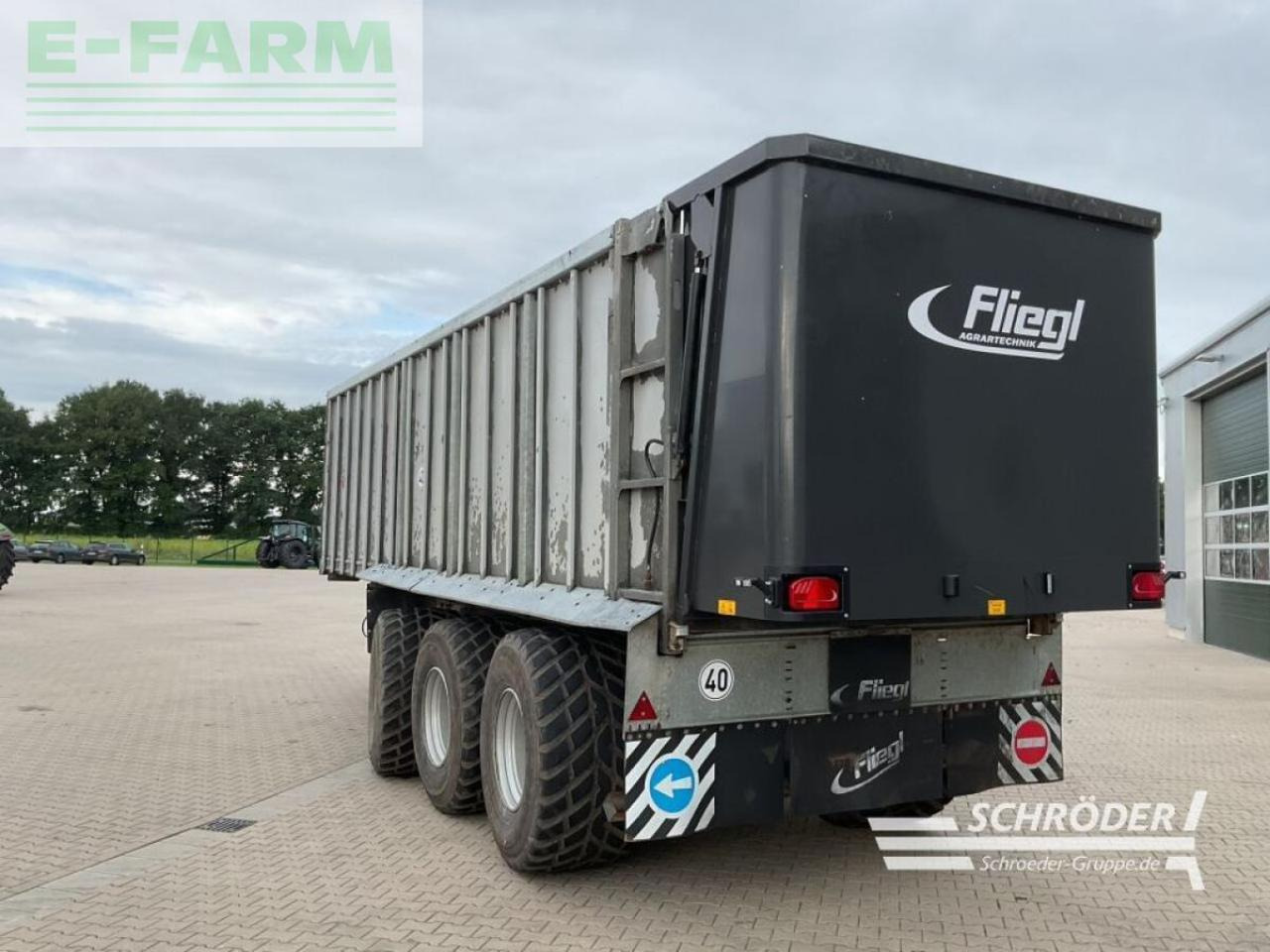 Fliegl asw 288 - Remolque volquete agrícola: foto 4 Fliegl asw 288 - Remolque volquete agrícola: foto 4
