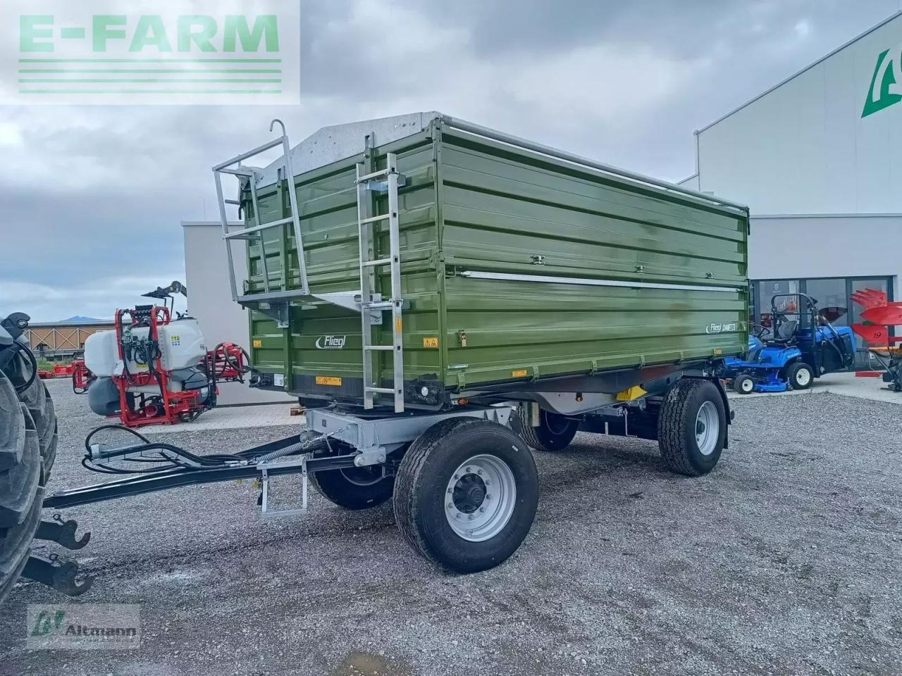 Fliegl dk180 maxum fox - Remolque volquete agrícola: foto 1 Fliegl dk180 maxum fox - Remolque volquete agrícola: foto 1