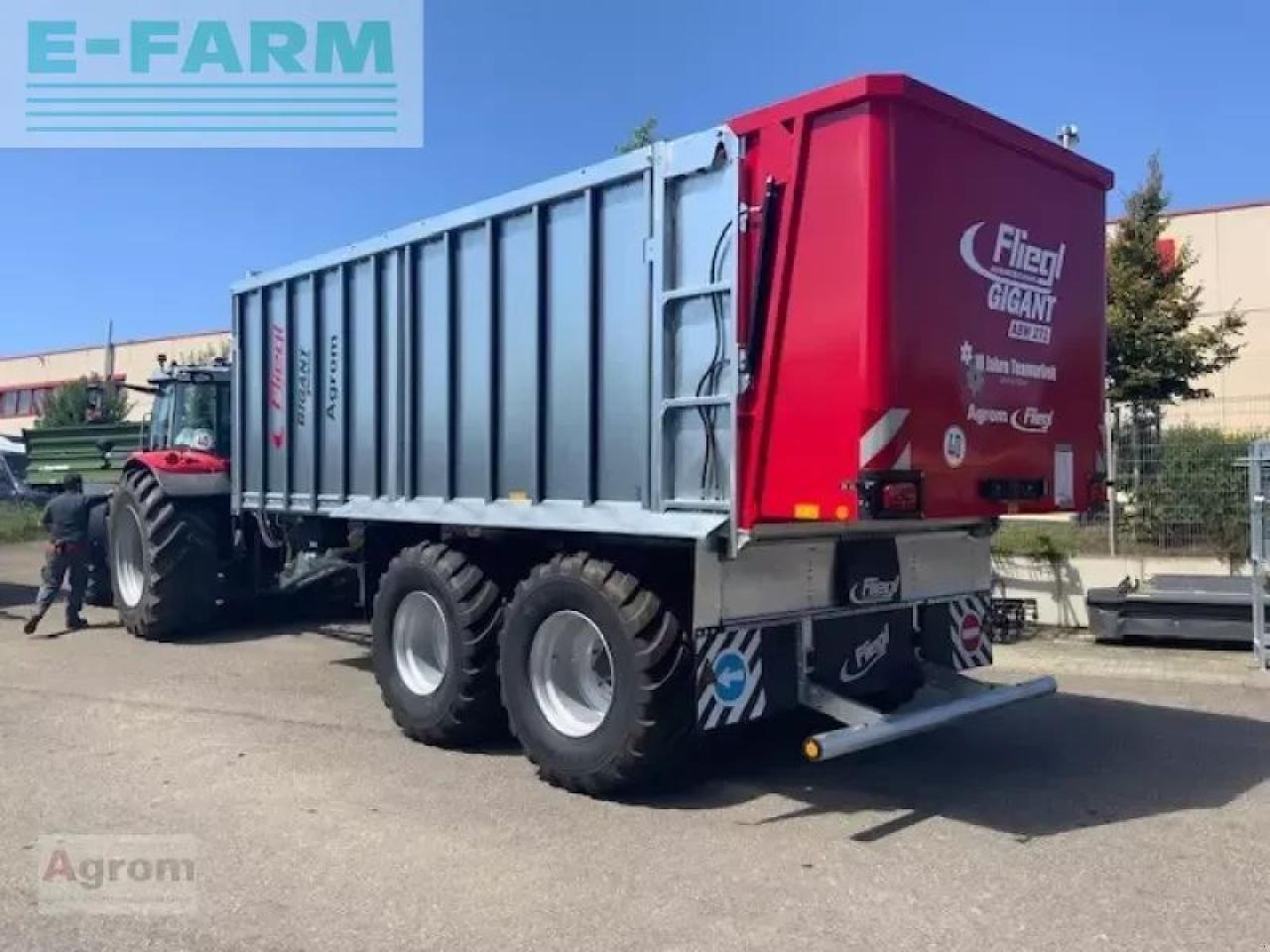 Fliegl gigant asw 271 c - Remolque volquete agrícola: foto 2 Fliegl gigant asw 271 c - Remolque volquete agrícola: foto 2