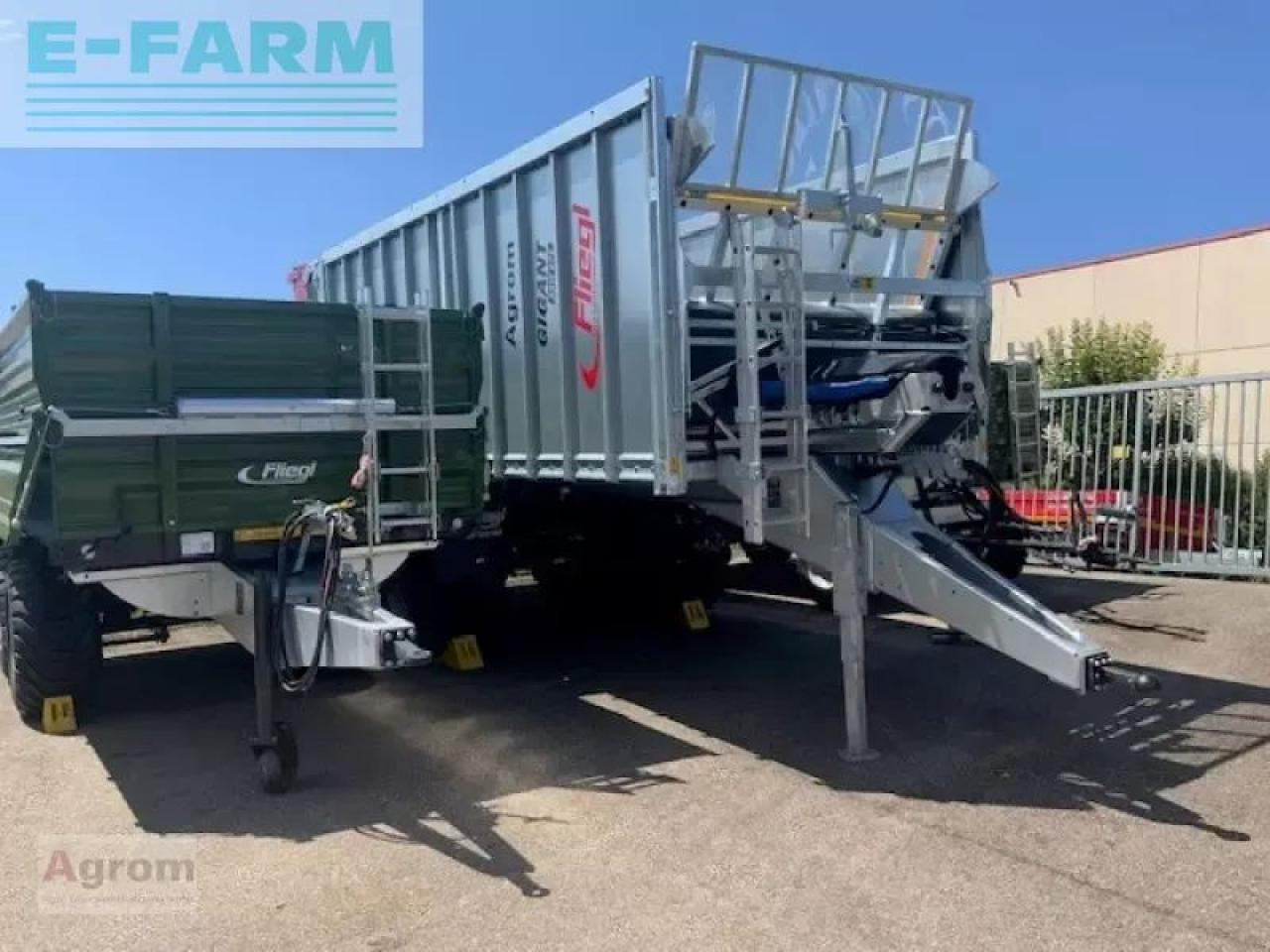 Fliegl gigant asw 271 c - Remolque volquete agrícola: foto 4 Fliegl gigant asw 271 c - Remolque volquete agrícola: foto 4