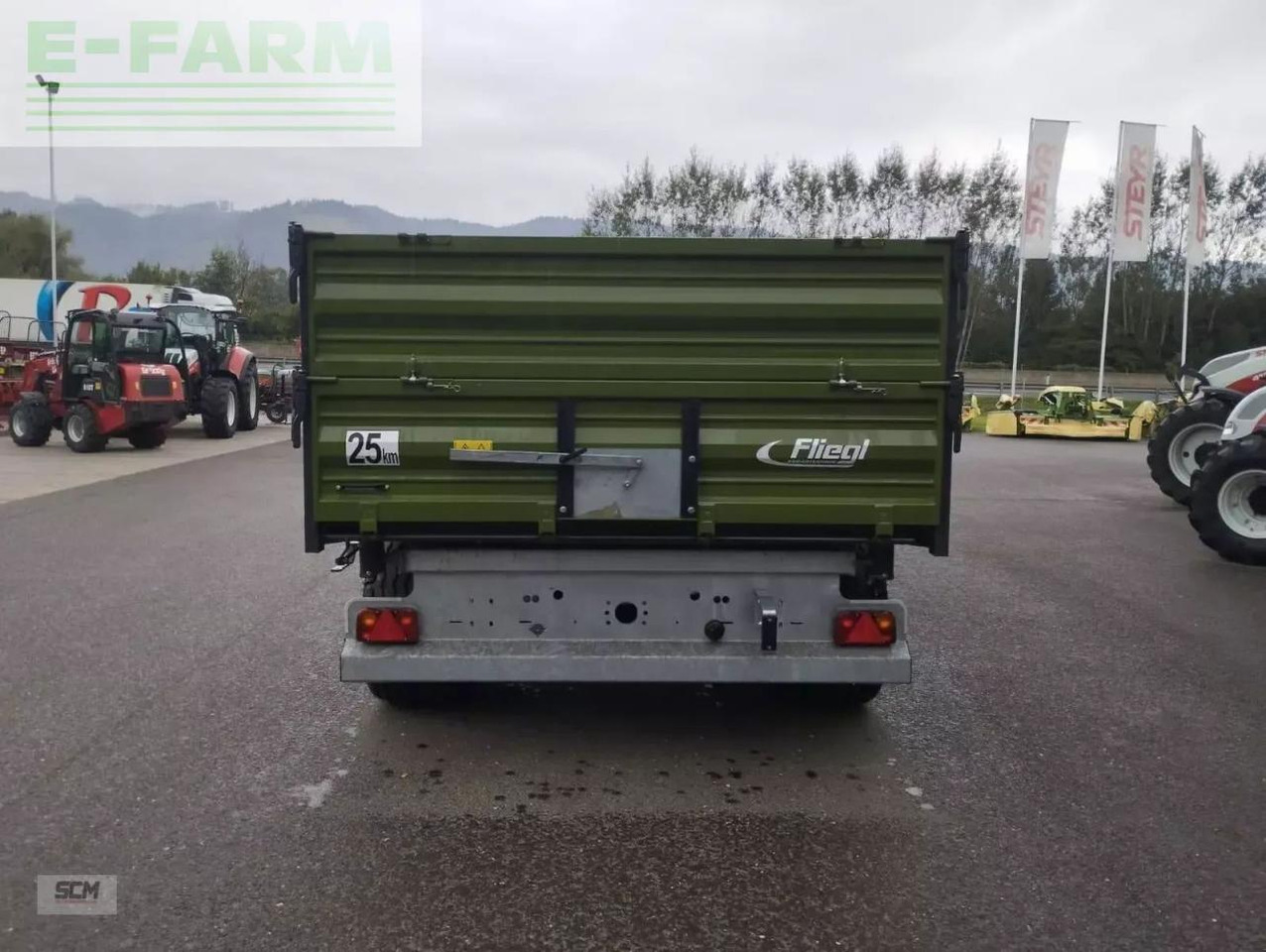 Fliegl tdk 100 vr fox - Remolque volquete agrícola: foto 5 Fliegl tdk 100 vr fox - Remolque volquete agrícola: foto 5