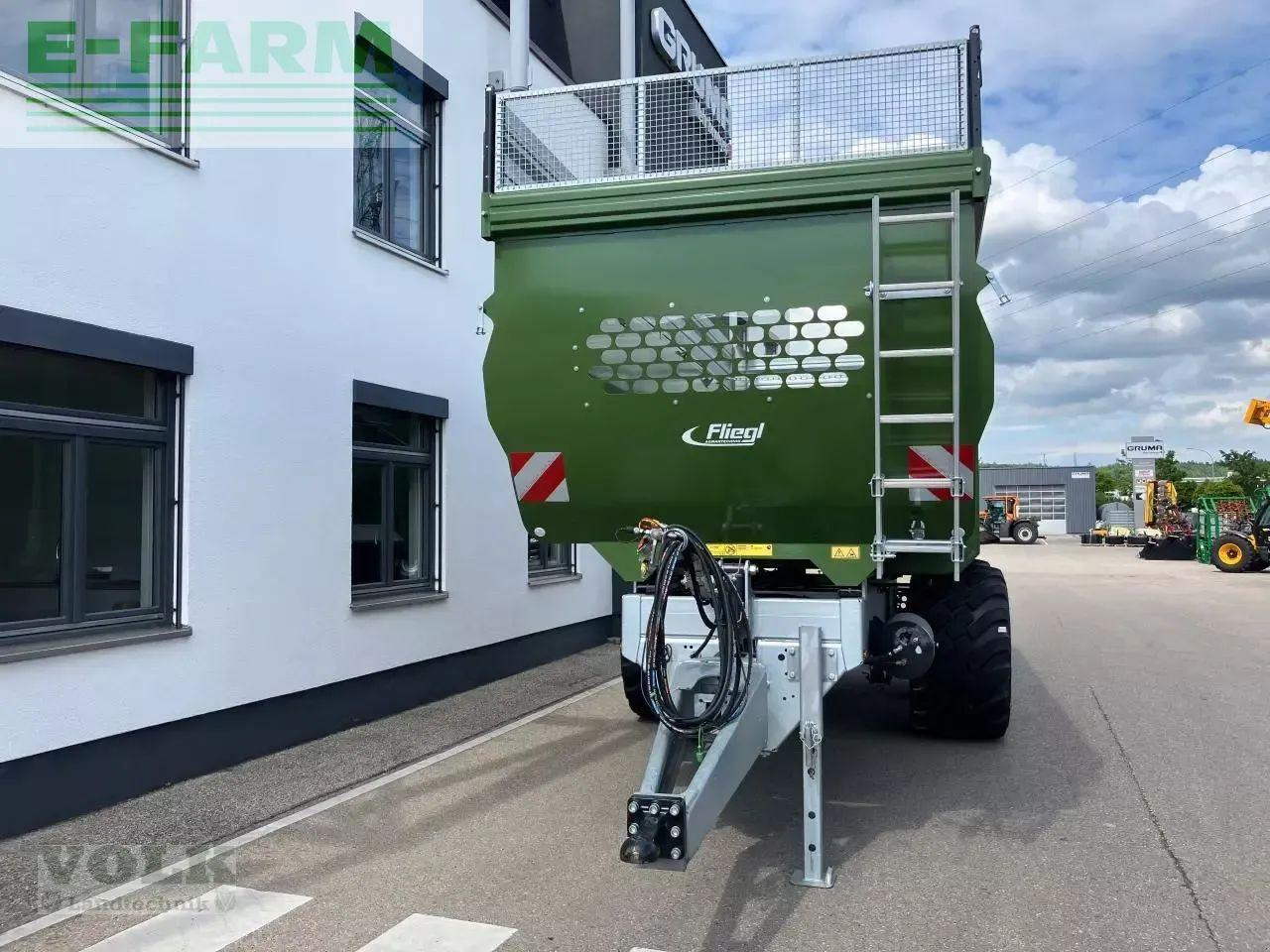 Fliegl tmk 273 fox muldenkipper - Remolque volquete agrícola: foto 2 Fliegl tmk 273 fox muldenkipper - Remolque volquete agrícola: foto 2