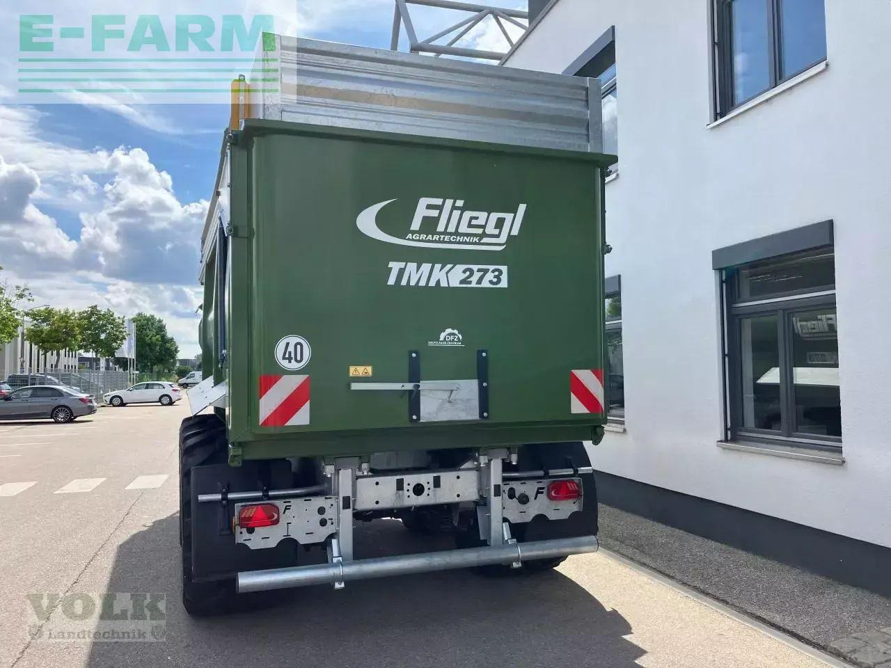 Fliegl tmk 273 fox muldenkipper - Remolque volquete agrícola: foto 5 Fliegl tmk 273 fox muldenkipper - Remolque volquete agrícola: foto 5