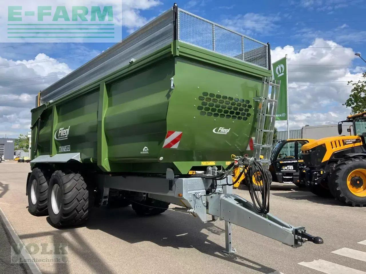 Fliegl tmk 273 fox muldenkipper - Remolque volquete agrícola: foto 3 Fliegl tmk 273 fox muldenkipper - Remolque volquete agrícola: foto 3