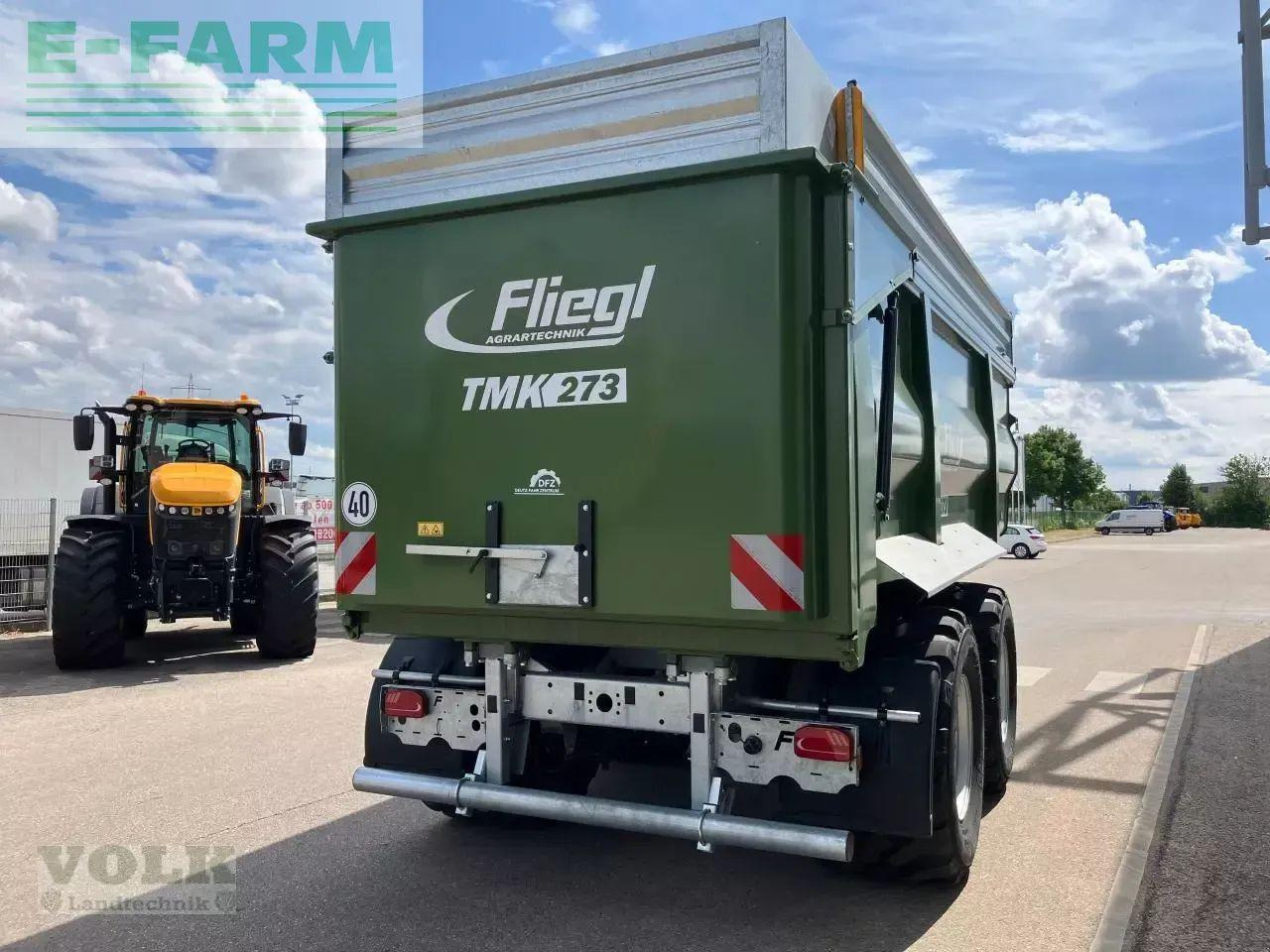 Fliegl tmk 273 fox muldenkipper - Remolque volquete agrícola: foto 4 Fliegl tmk 273 fox muldenkipper - Remolque volquete agrícola: foto 4