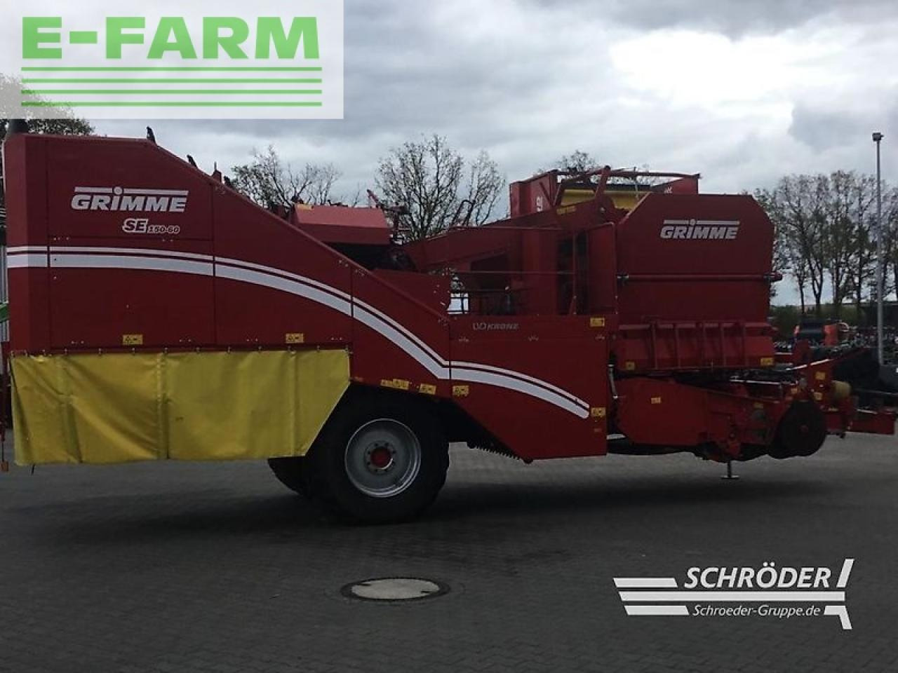 Grimme se 150-60 - Arrancadora de patatas: foto 2 Grimme se 150-60 - Arrancadora de patatas: foto 2