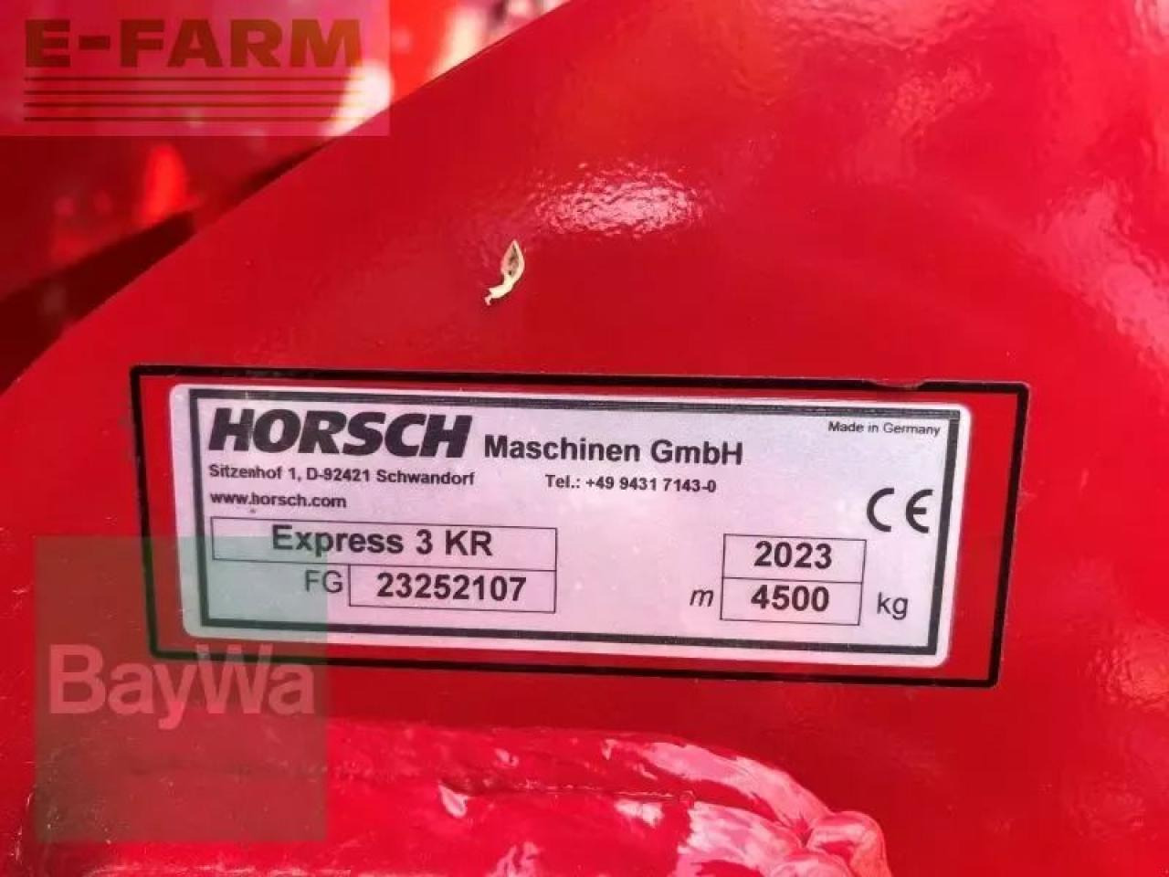 Horsch express 3 kr - Combinado de siembra: foto 1 Horsch express 3 kr - Combinado de siembra: foto 1