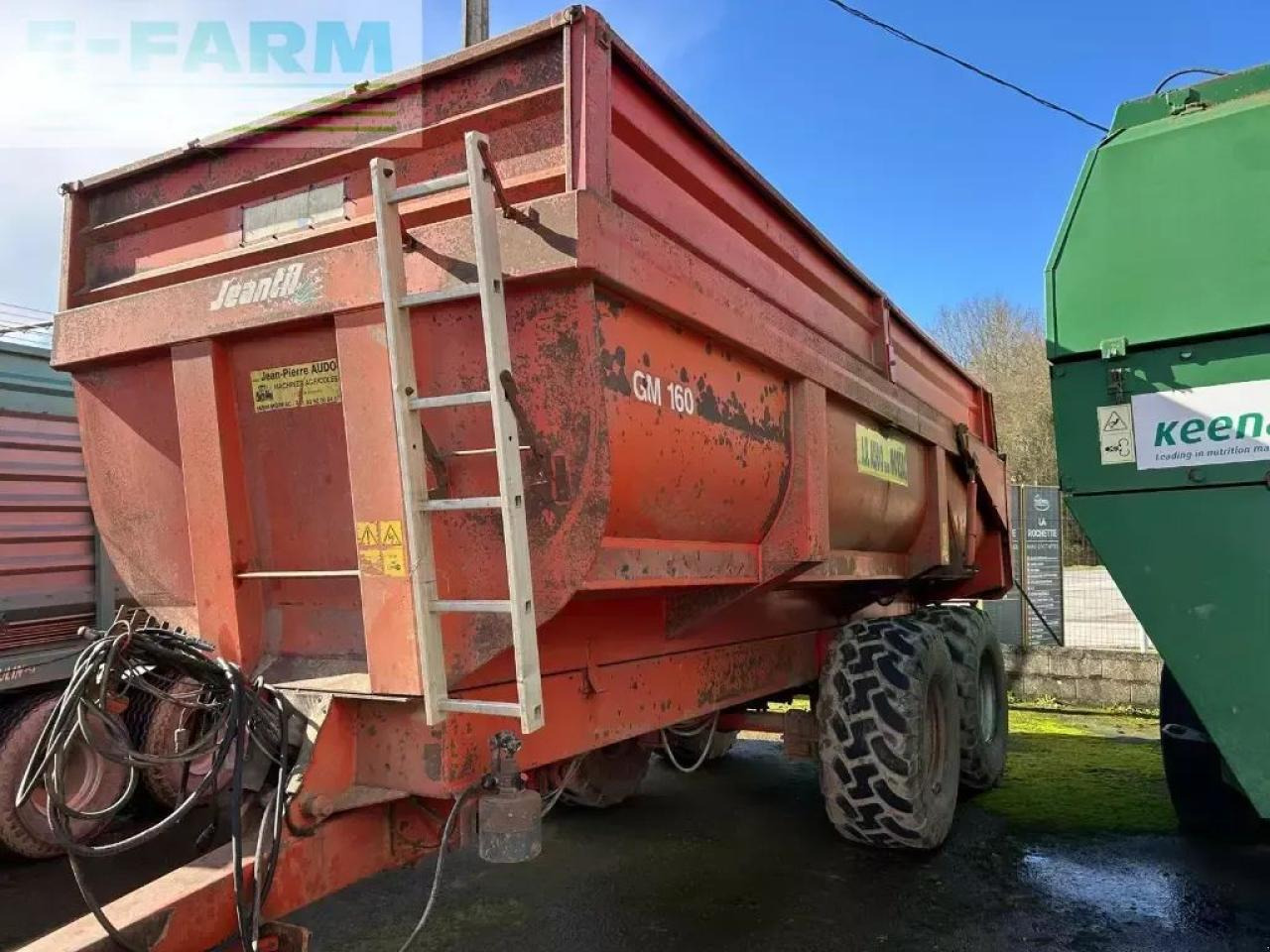 Jeantil gm160 - Remolque volquete agrícola: foto 1 Jeantil gm160 - Remolque volquete agrícola: foto 1