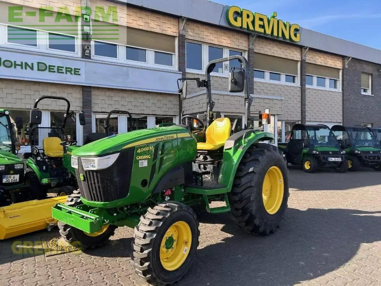 John Deere 4066m - Tractor: foto 1 John Deere 4066m - Tractor: foto 1