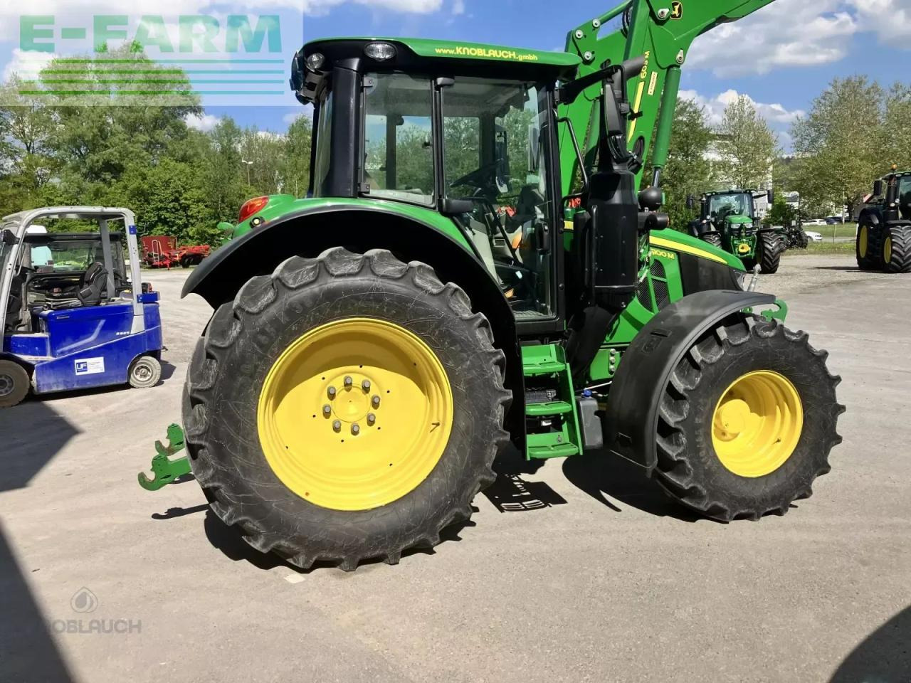 John Deere 6100 m - Tractor: foto 2 John Deere 6100 m - Tractor: foto 2