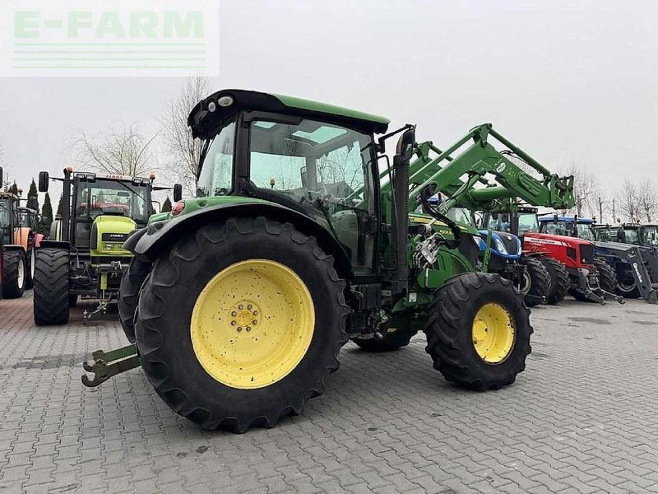 John Deere 6105r + jd h340 - Tractor: foto 5 John Deere 6105r + jd h340 - Tractor: foto 5