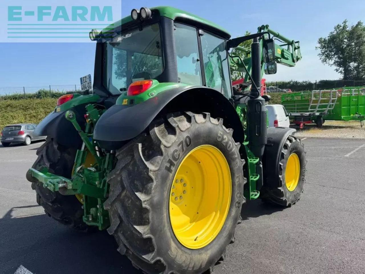 John Deere 6110 m powerquad plus - Tractor: foto 4 John Deere 6110 m powerquad plus - Tractor: foto 4