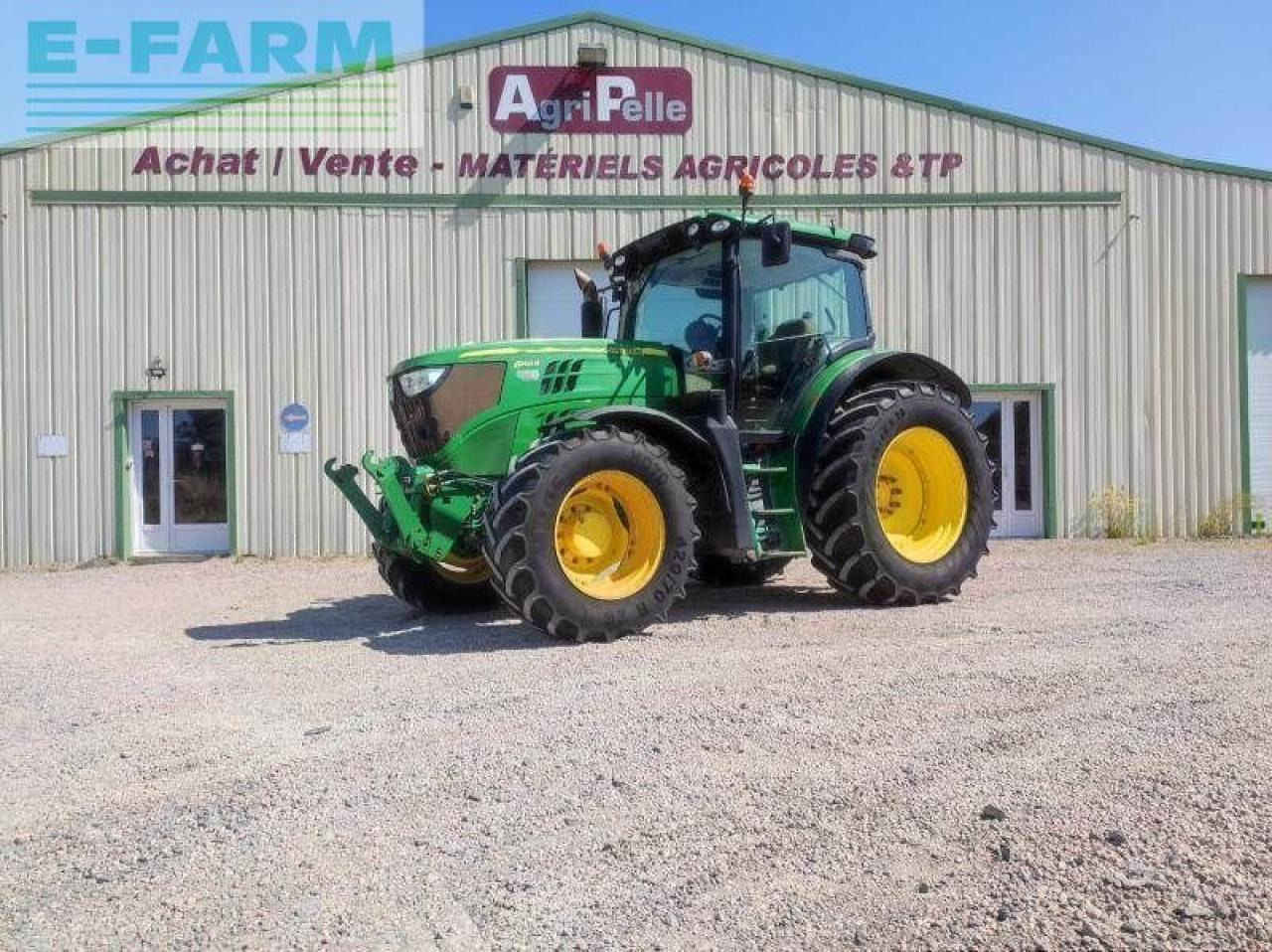 John Deere 6140r - Tractor: foto 1 John Deere 6140r - Tractor: foto 1