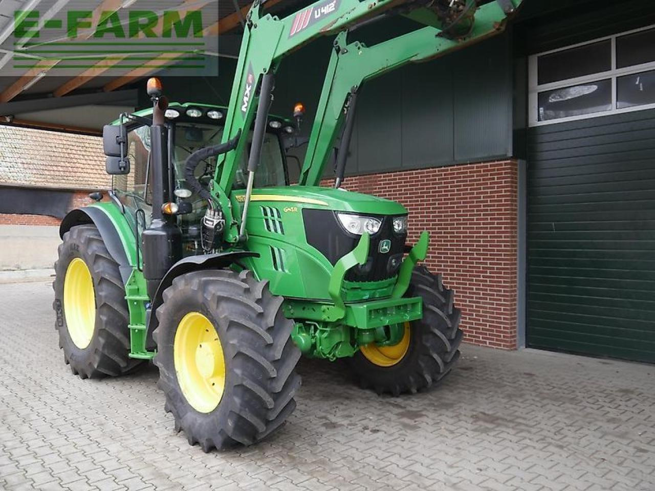 John Deere 6145r autoquad+ frontlader - Tractor: foto 2 John Deere 6145r autoquad+ frontlader - Tractor: foto 2