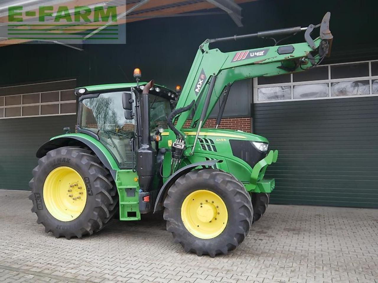 John Deere 6145r autoquad+ frontlader - Tractor: foto 1 John Deere 6145r autoquad+ frontlader - Tractor: foto 1