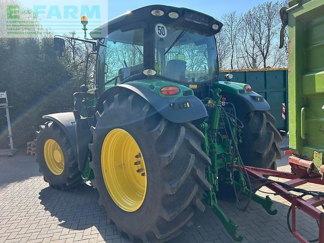 John Deere 6150r - getriebe instandgesetzt + neue bereifung ! - Tractor: foto 5 John Deere 6150r - getriebe instandgesetzt + neue bereifung ! - Tractor: foto 5