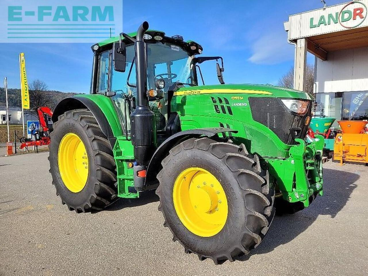 John Deere 6155 m - Tractor: foto 1 John Deere 6155 m - Tractor: foto 1