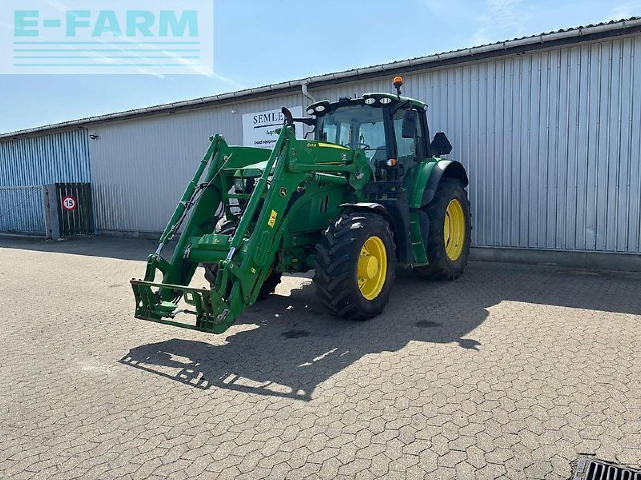Tractor John Deere 6155m: foto 8