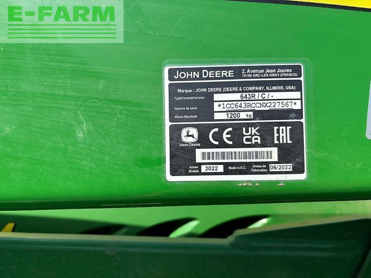 Tractor John Deere 6155m: foto 15
