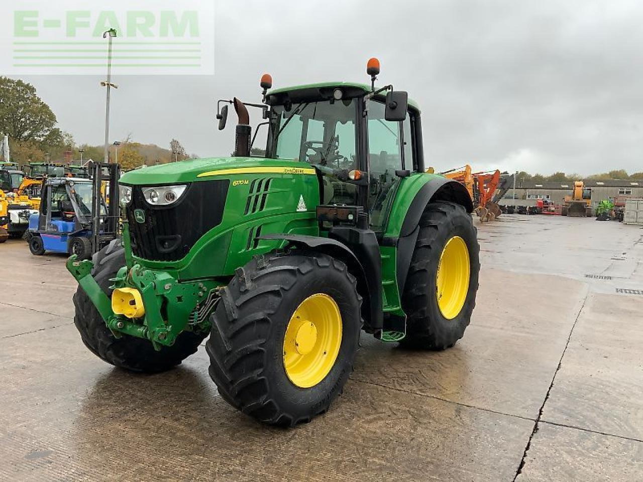 Tractor John Deere 6170m tractor (st24377): foto 12 Tractor John Deere 6170m tractor (st24377): foto 12