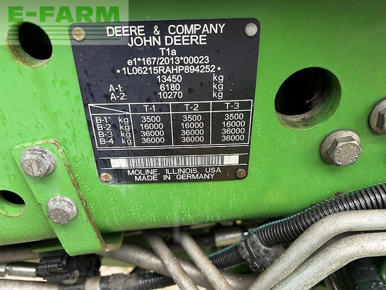 John Deere 6215r - Tractor: foto 5 John Deere 6215r - Tractor: foto 5