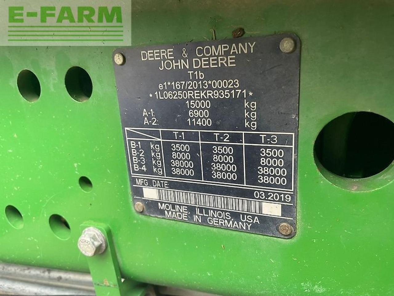 John Deere 6250r - Tractor: foto 5 John Deere 6250r - Tractor: foto 5