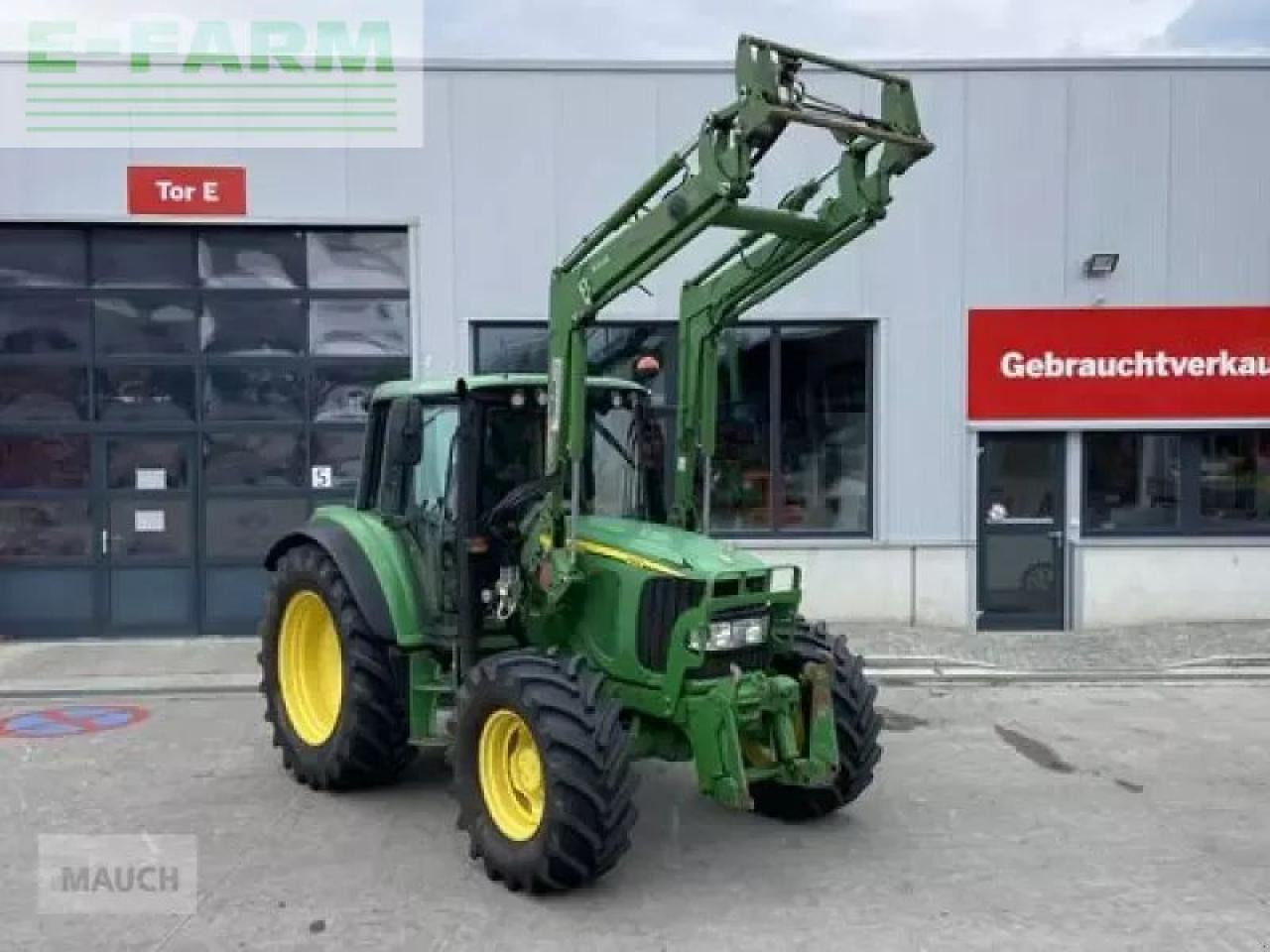John Deere 6320 + fl - Tractor: foto 2 John Deere 6320 + fl - Tractor: foto 2
