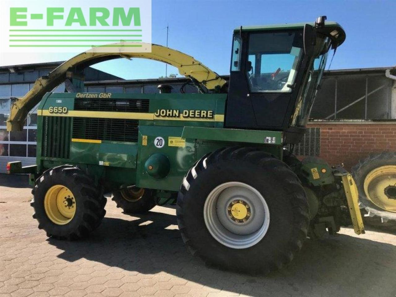John Deere 6650 - Cosechadora de forraje: foto 1 John Deere 6650 - Cosechadora de forraje: foto 1