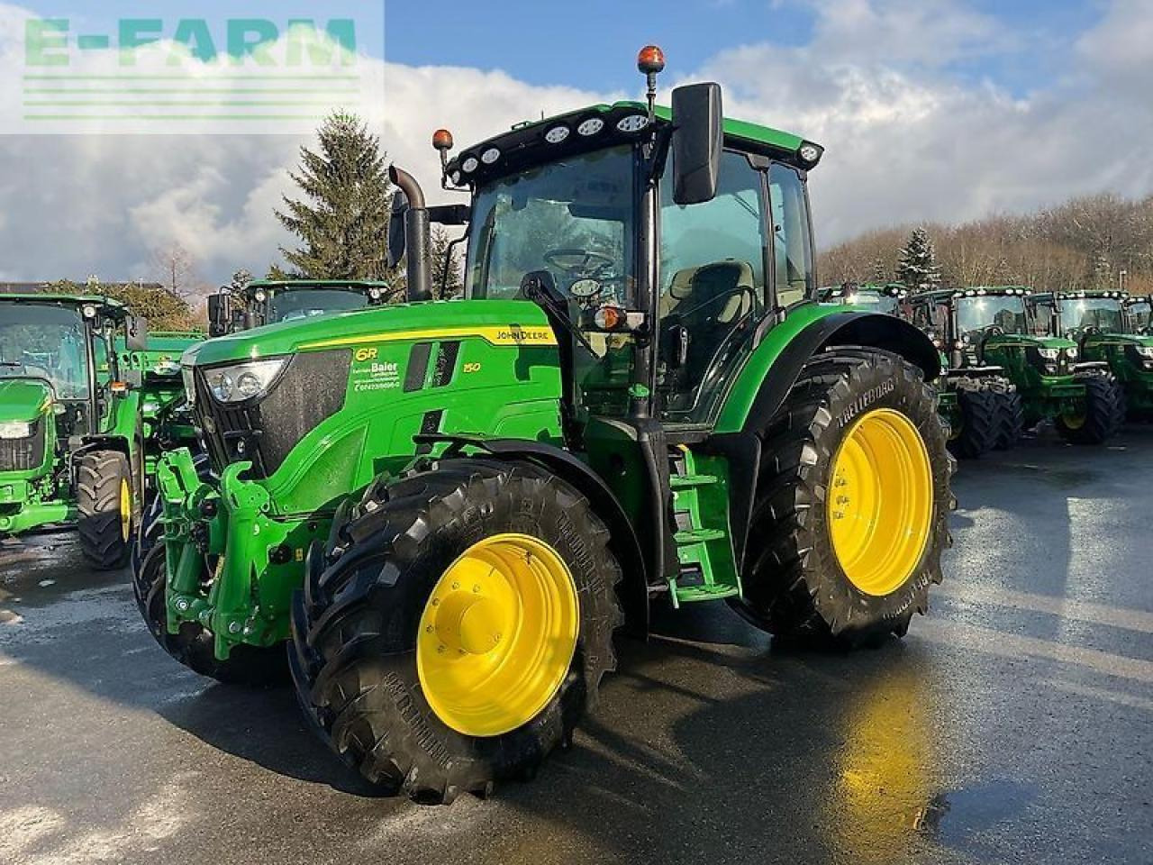John Deere 6r 150 - Tractor: foto 1 John Deere 6r 150 - Tractor: foto 1
