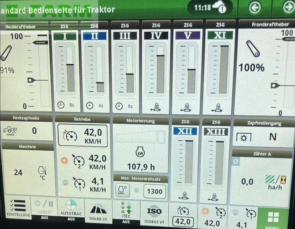 John Deere 6r 250 - Tractor: foto 4 John Deere 6r 250 - Tractor: foto 4