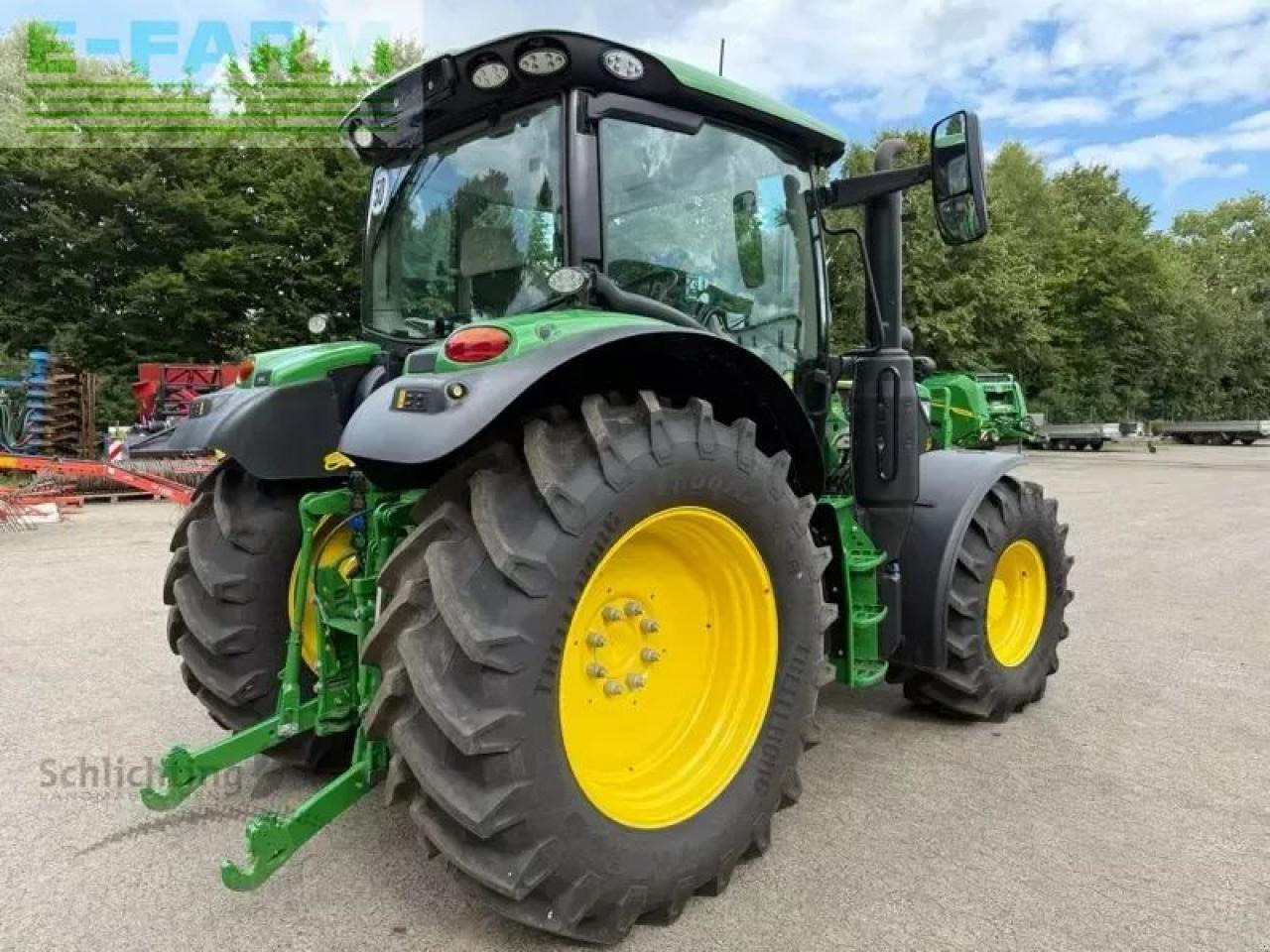 John Deere 6r130 - Tractor: foto 5 John Deere 6r130 - Tractor: foto 5