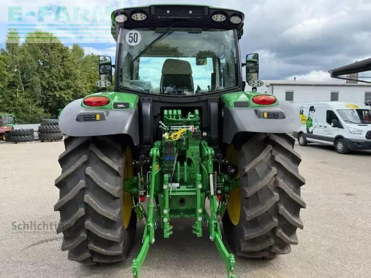 John Deere 6r130 - Tractor: foto 4 John Deere 6r130 - Tractor: foto 4