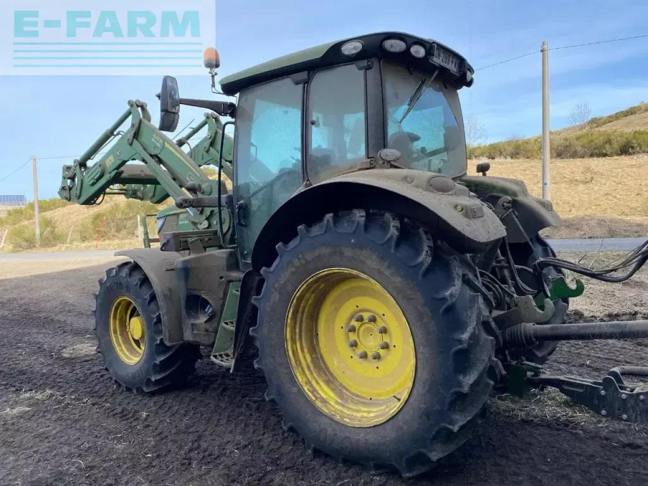 John Deere 6r130 - Tractor: foto 3 John Deere 6r130 - Tractor: foto 3