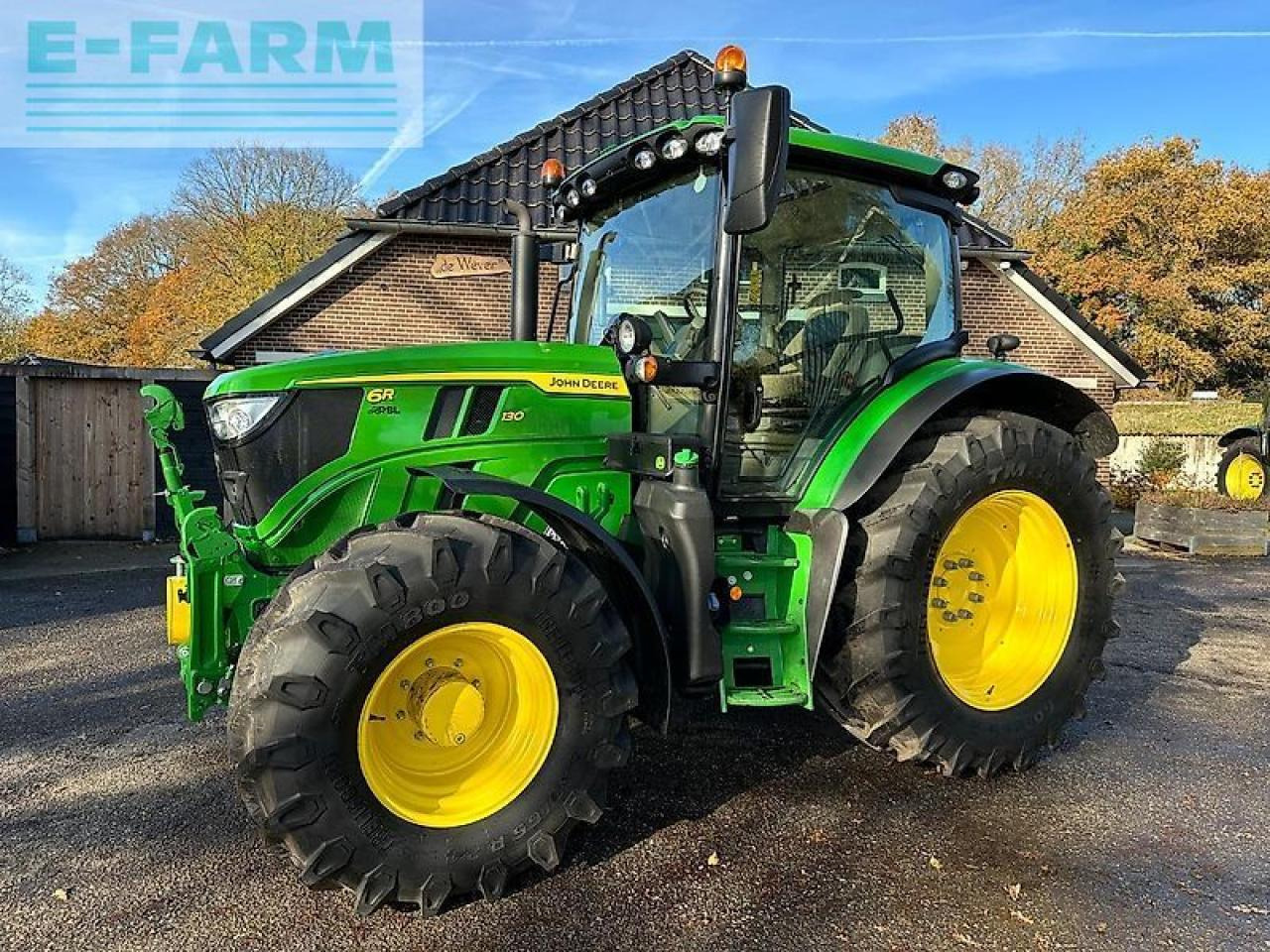 John Deere 6r130 ap-50 km/h at-ready - Tractor: foto 1 John Deere 6r130 ap-50 km/h at-ready - Tractor: foto 1