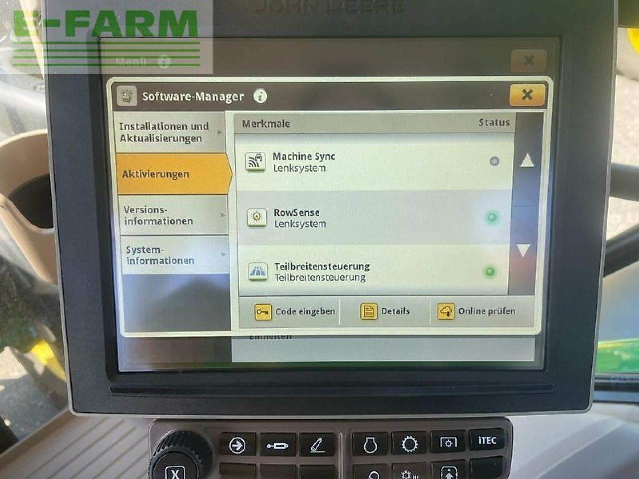 Tractor John Deere 6r215 / 6r 215: foto 12