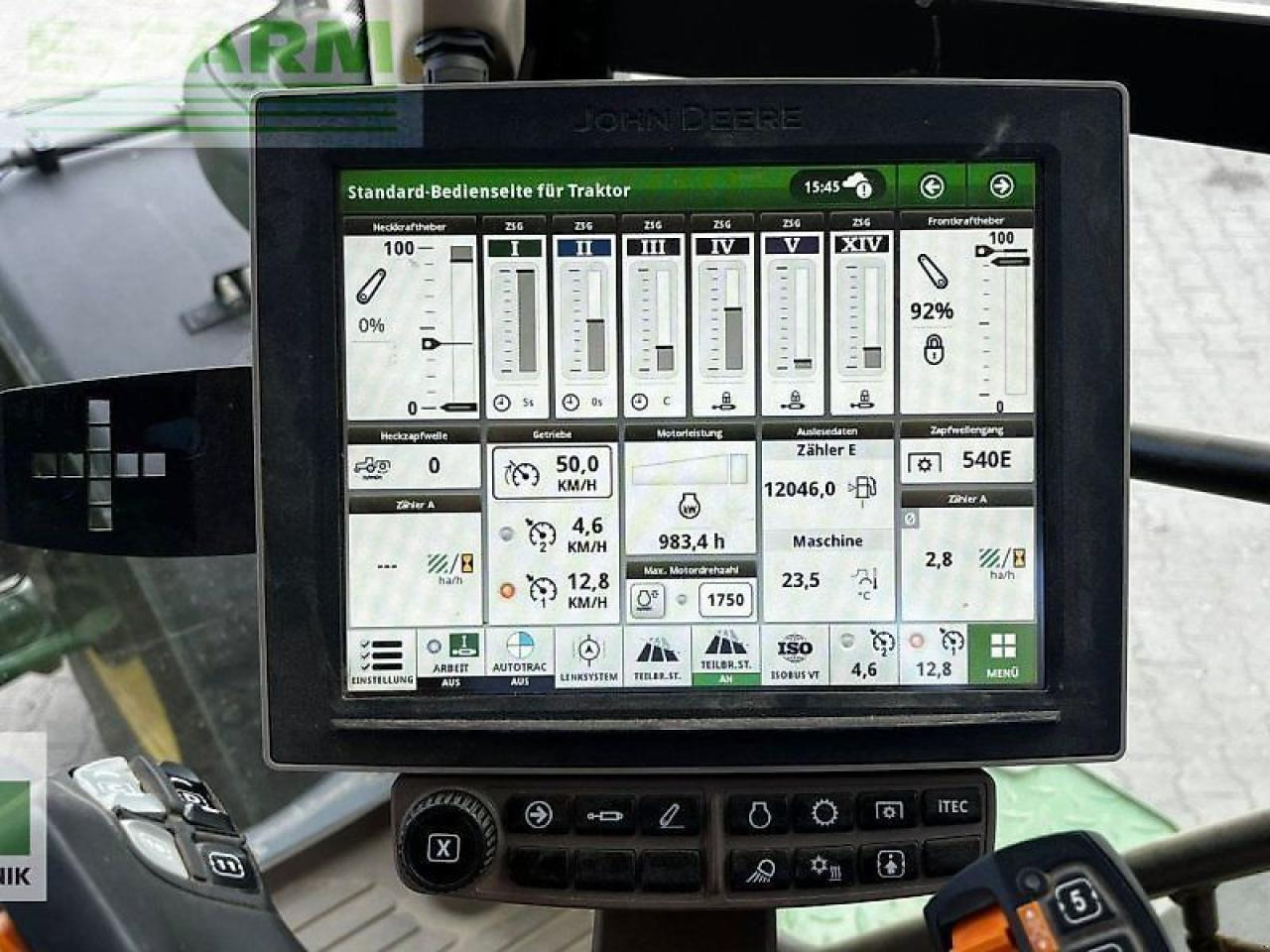 John Deere 6r250 6r 250 reifendruckregelanlage; garantieverlängerung - Tractor: foto 5 John Deere 6r250 6r 250 reifendruckregelanlage; garantieverlängerung - Tractor: foto 5