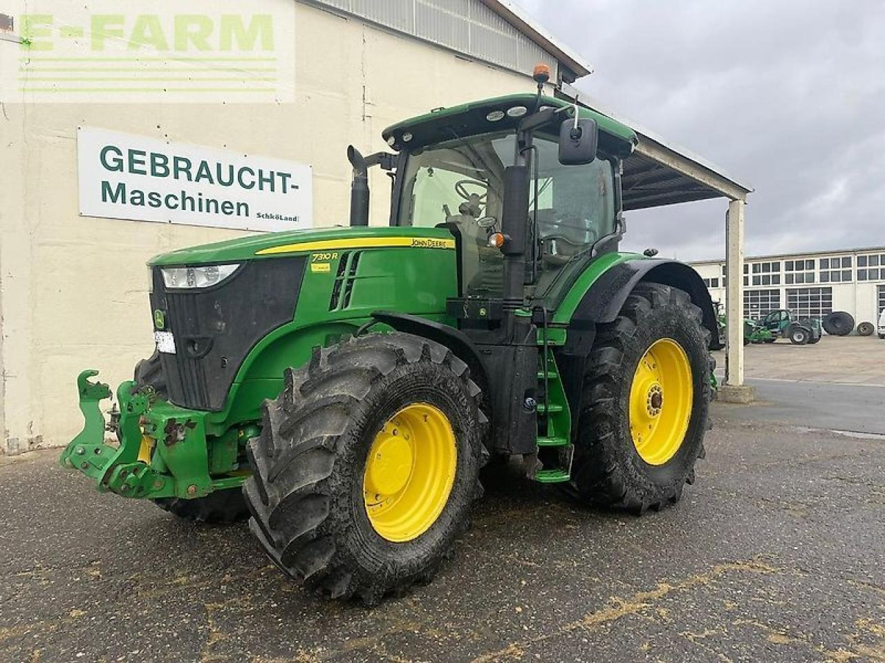 John Deere 7310r - Tractor: foto 1 John Deere 7310r - Tractor: foto 1