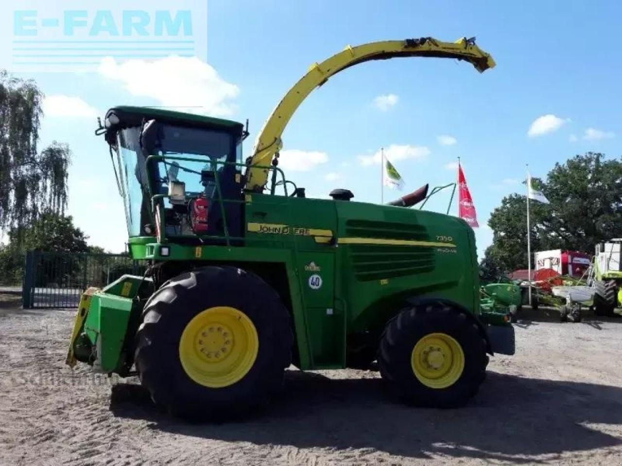 John Deere 7350 ohne vorsatz - Cosechadora de forraje: foto 4 John Deere 7350 ohne vorsatz - Cosechadora de forraje: foto 4