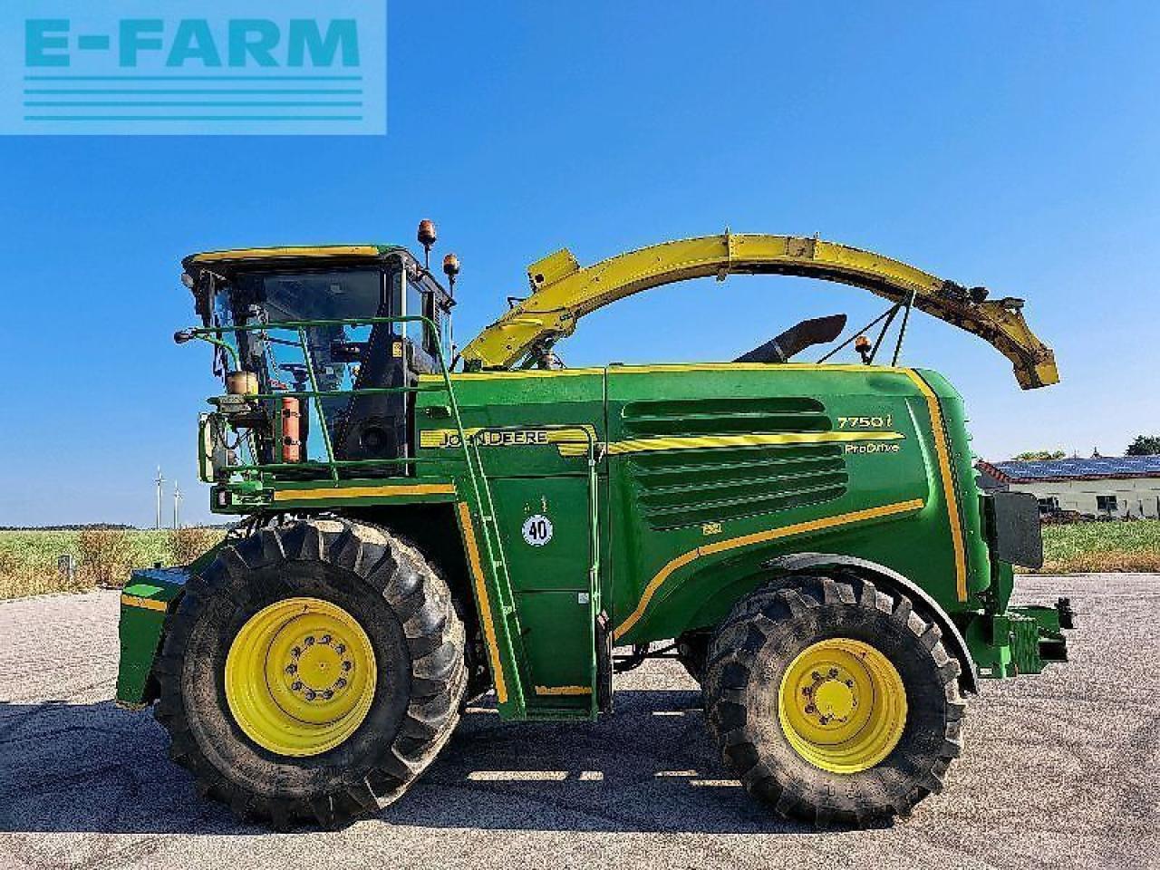 John Deere 7750 - Cosechadora de forraje: foto 1 John Deere 7750 - Cosechadora de forraje: foto 1