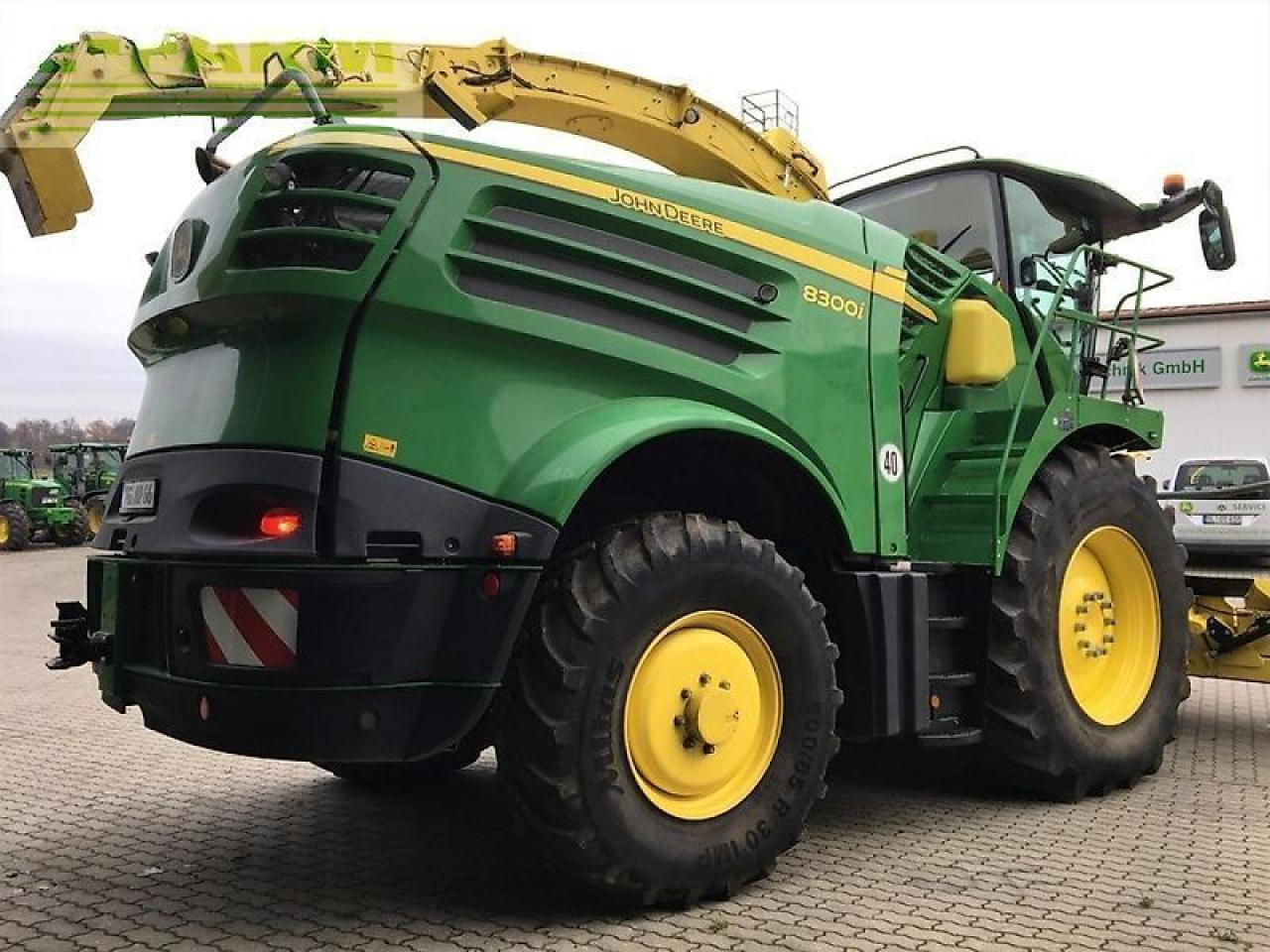 John Deere 8300i mit kemper 360+ & 639 pickup - Cosechadora de forraje: foto 3 John Deere 8300i mit kemper 360+ & 639 pickup - Cosechadora de forraje: foto 3