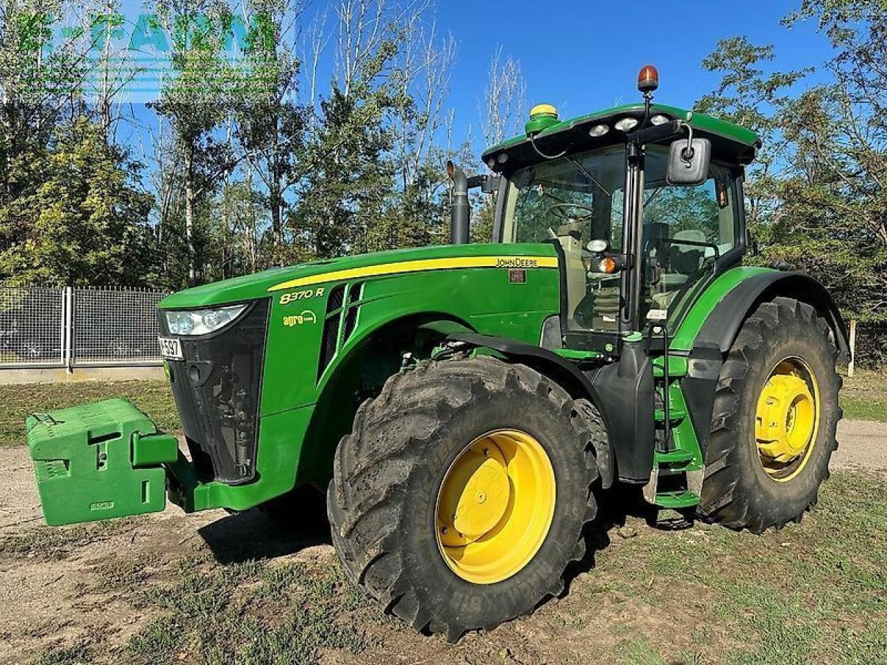 John Deere 8370r - Tractor: foto 1 John Deere 8370r - Tractor: foto 1