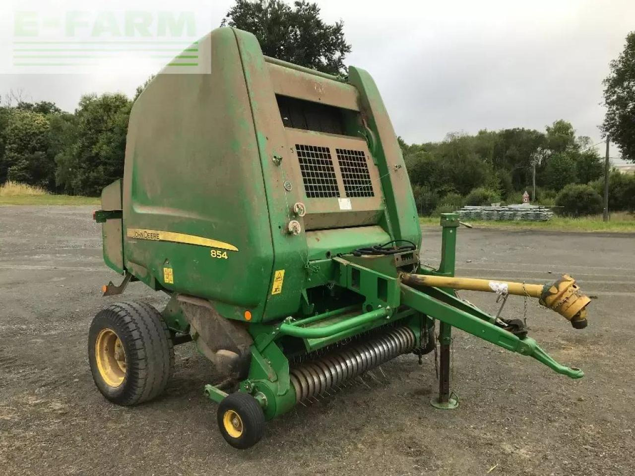 John Deere 854 rotoflow - Empacadora de pacas cuadradas: foto 1 John Deere 854 rotoflow - Empacadora de pacas cuadradas: foto 1