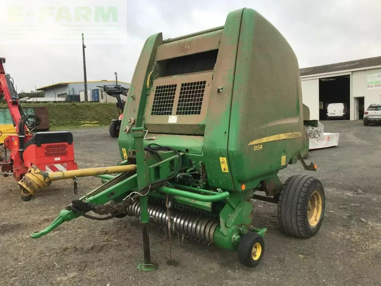 John Deere 854 rotoflow - Empacadora de pacas cuadradas: foto 2 John Deere 854 rotoflow - Empacadora de pacas cuadradas: foto 2